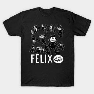 Felix's Movie Magic Whimsical Animation Comes Alive T-Shirt